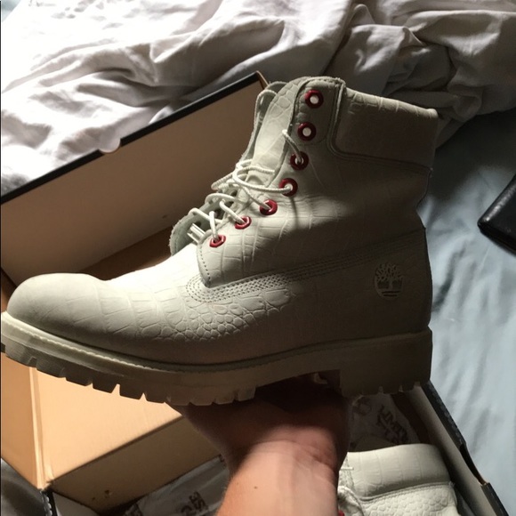 Timberland Shoes Timberland 6inch White Serpent Poshmark